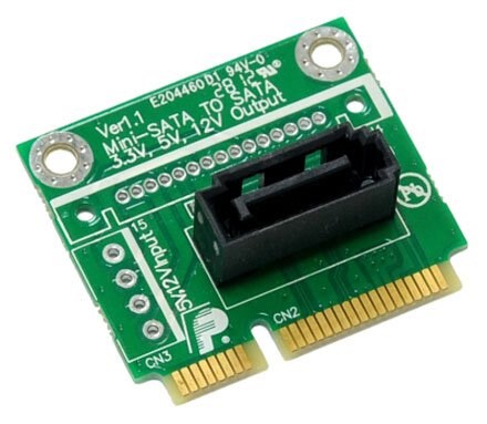 mSATA zu SATA Adapter (Standard SATA an MiniPCI-E