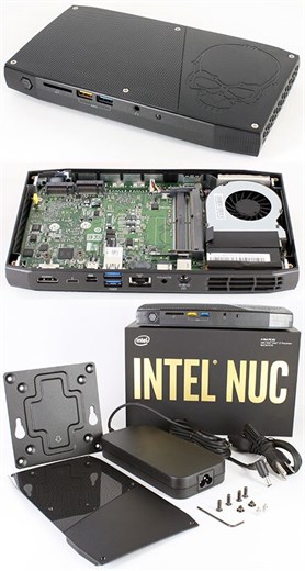 Intel NUC6i7KYK (Intel Core i7-6770HQ CPU 4x 2.6Gh