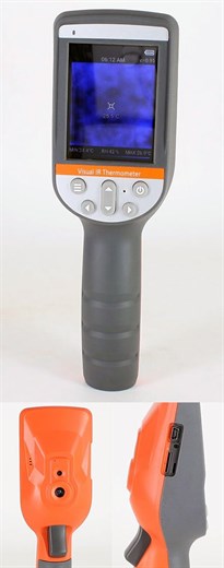 TVT280 Visuelles IR-Thermometer Infrarotkamera Wr
