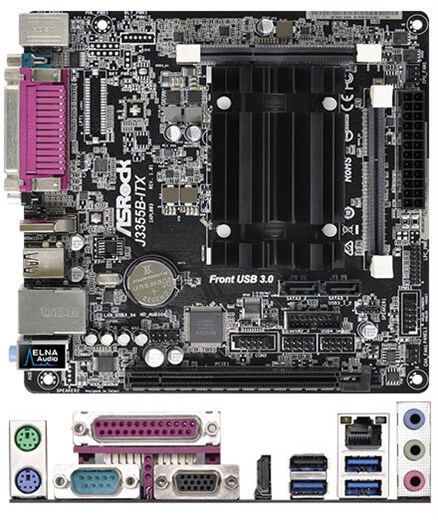 ASRock J3355B-ITX (Intel Celeron J3355 2x2.0Ghz, 1