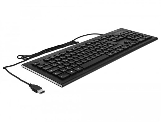Delock 12672 - Diese kabelgebundene USB Tastatur v