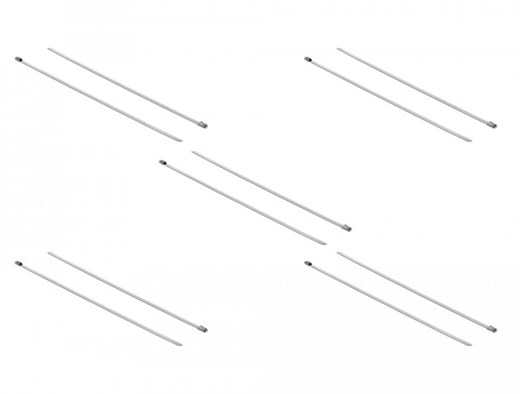 Delock 18770 - Diese Edelstahlkabelbinder von Delo