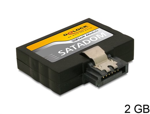 Delock 54368 - Das SATA 3 Gb/s Flash Modul ist auf