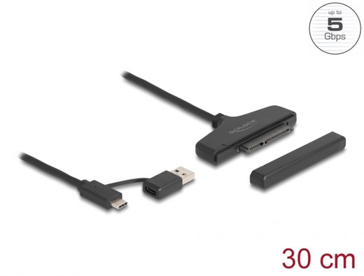 Delock 61042 - Delock USB zu SATA 6 Gb/s Konverter