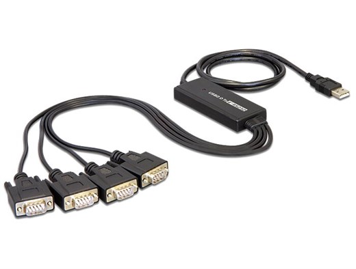 Delock 61887 - Der USB 2.0 zu Seriell Adapter erm