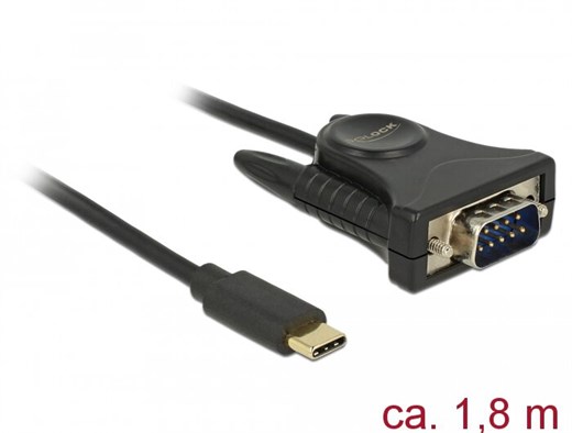 Delock 62964 - Dieser USB Type-C™ zu seriell Adapt