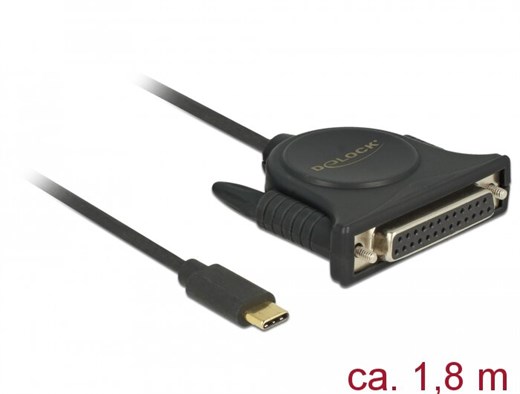 Delock 62980 - Dieser USB Type-C™ zu Parallelport