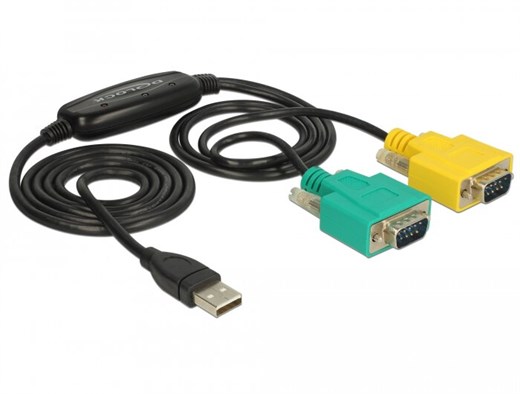Delock 63466 - Dieser USB Typ-A zu seriell Adapter