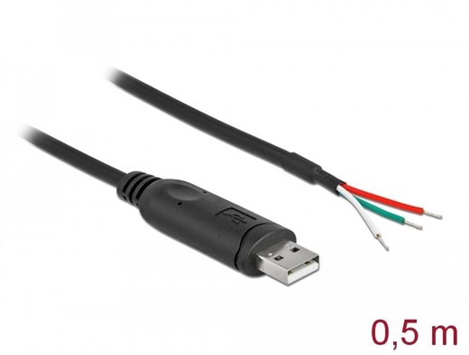 Delock 63497 - Dieses USB 2.0 Typ-A zu seriell RS-