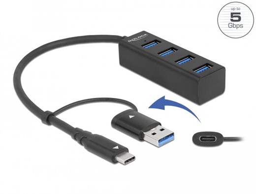 Delock 63828 - Dieser stabile USB Hub von Delock i