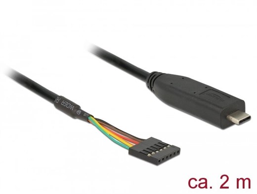 Delock 63947 - Dieser USB Type-C™ 2.0 zu TTL Konve