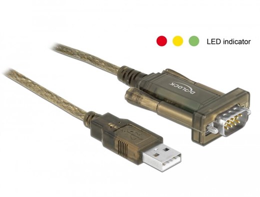 Delock 64073 - Dieser USB Typ-A zu seriell Adapter