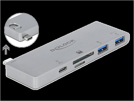 Delock 64078 - Der USB Hub von Delock ist der mobi