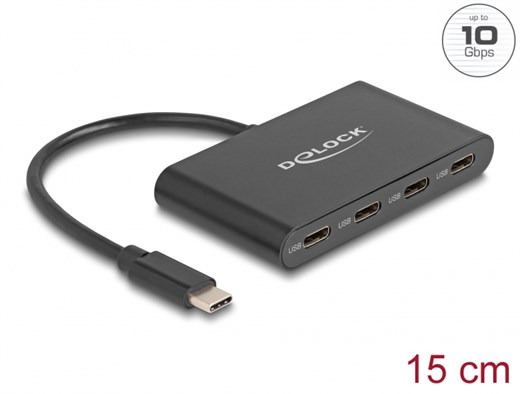 Delock 64129 - Delock USB 3.2 Gen 2 USB Type-C™ Hu