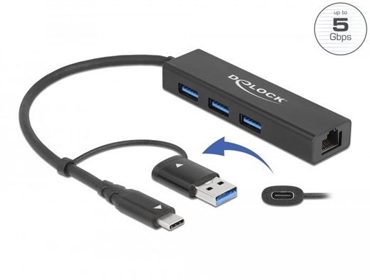 Delock 64149 - Dieser stabile USB Hub von Delock i