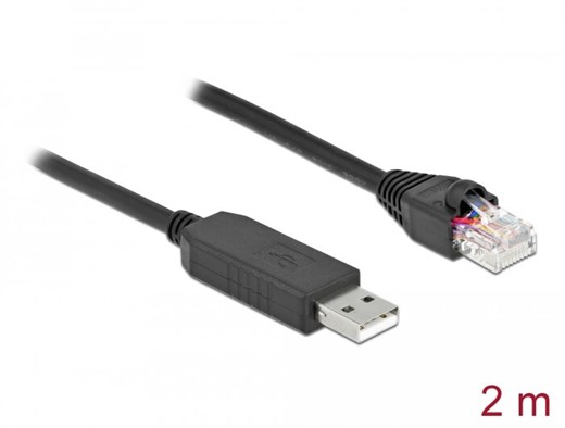 Delock 64161 - Dieses USB 2.0 zu RS-232 Kabel von