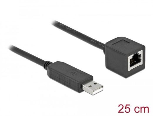 Delock 64162 - Dieses USB 2.0 zu RS-232 Kabel von