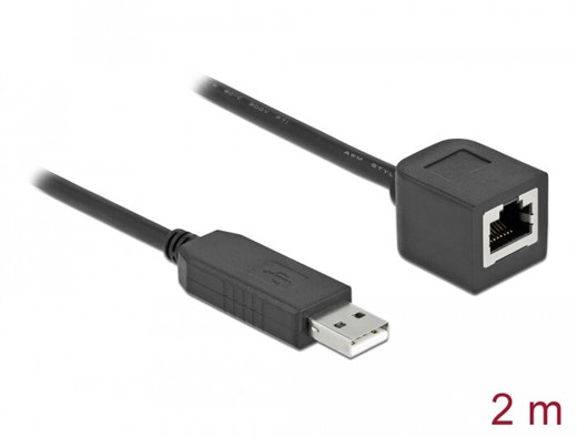 Delock 64165 - Dieses USB 2.0 zu RS-232 Kabel von
