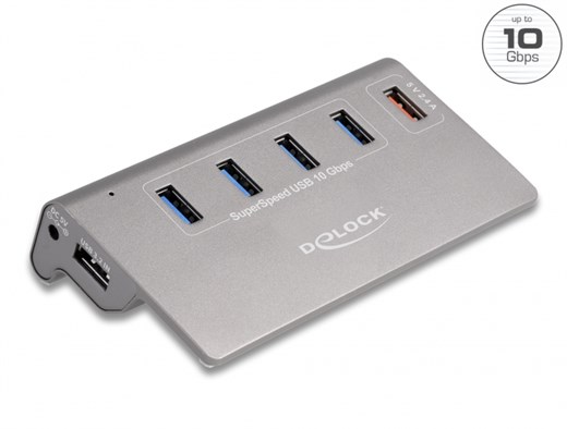 Delock 64182 - Delock USB 10 Gbps Hub mit 4 USB Ty