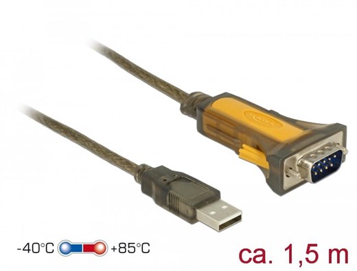 Delock 65840 - Dieser USB Typ-A zu seriell Adapter