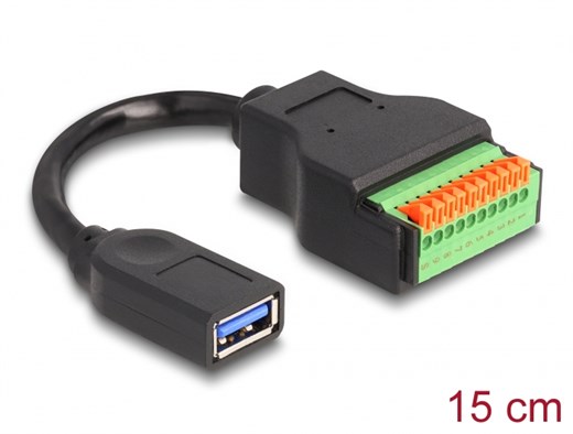 Delock 66241 - Delock USB 3.2 Gen 1 Kabel Typ-A Bu