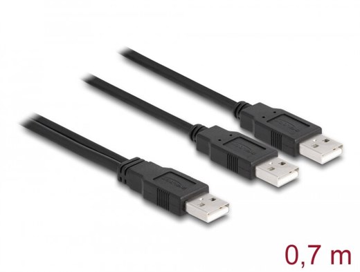 Delock 80000 - Dieses USB Y-Kabel von Delock ermg