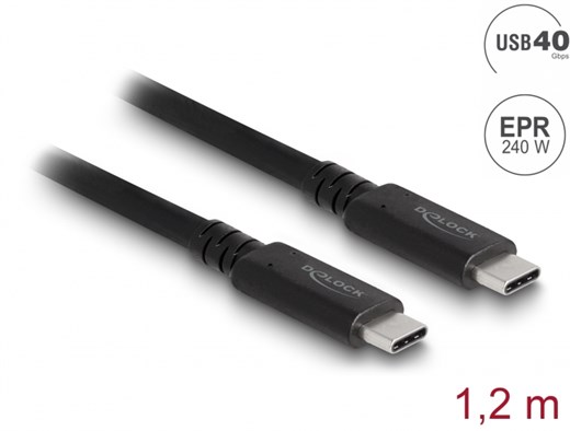Delock 80009 - Delock USB4™ 40 Gbps Kabel koaxial