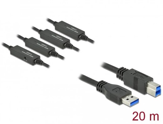 Delock 85382 - Dieses aktive USB Kabel von Delock