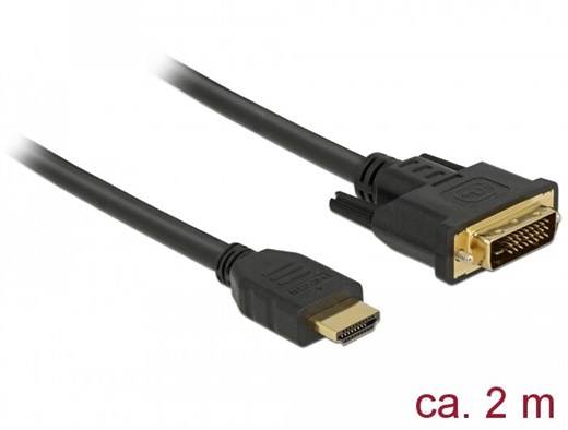 Delock 85654 - Dieses HDMI zu DVI Kabel von Delock