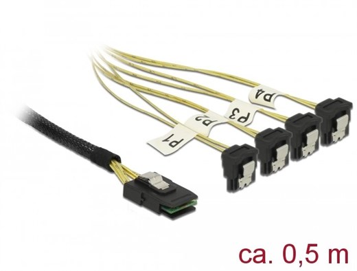 Delock 85686 - Dieses SAS Kabel von Delock kann zu