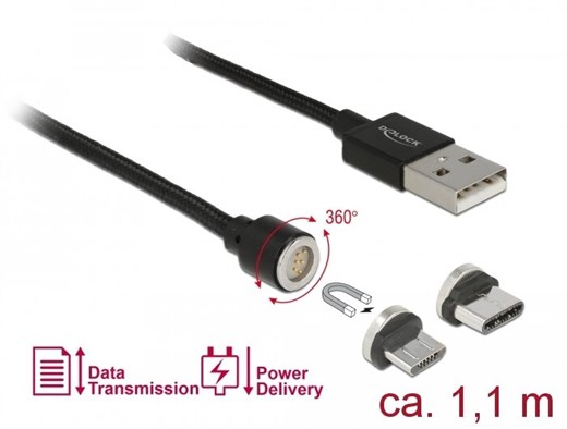 Delock 85723 - Dieses USB Daten- und Ladekabel von