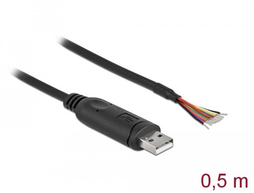 Delock 90415 - Dieses USB 2.0 Typ-A zu seriell RS-