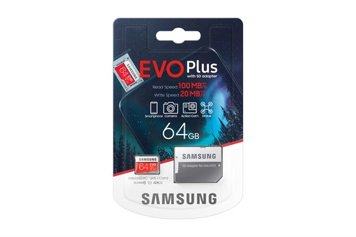 Samsung MB-MC64GA/EU - MICRO SD CARD 64GB EVO + -