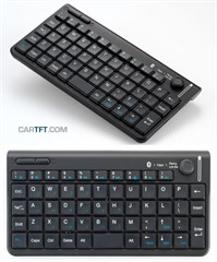 CTFWIKE-3 Wireless BLUETOOTH-Tastatur mit Maus-Sti