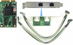 Jetway ADMPEIDLB (Mini-PCIe, 2x Gigabit LAN Intel