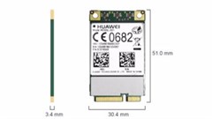 HSPA / UMTS / EDGE / LTE 4G Mini-PCIe Modem (Huawe