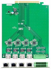 Jetway ADD-ON HM1-LAN4 (4x LAN, 1x GPIO) [für HM-1