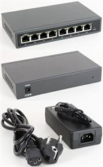POE Gigabit Switch PLUS (8x POE IEEE802.3af/at, 12