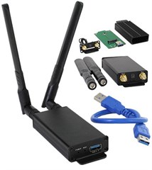 NGFF (M.2) WWAN/LTE/3G/4G/5G zu USB 3.0 Adapter (e