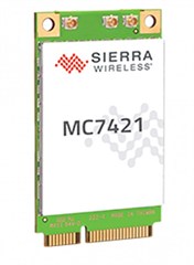 SierraWireless MC7421 AirPrime Mini-PCIe Modem (4G
