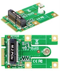 Jetway JADMPEM2E (Mini PCIe zu M.2 (E-key) Adapter