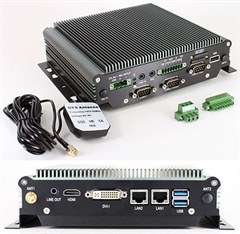 FleetPC-4-D Car-PC-Komplettsystem (Intel N3060, 2G