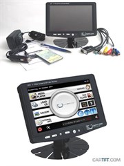 CTF700 - VGA 7 TFT - Touchscreen USB - PAL/NTSC -