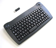 Wireless Funk-Tastatur mit Mausstick (10m Reichwei