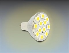 DeLock Lighting 46297 - MR11 2,4W ww 12x SMD LED