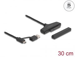 Delock 61042 - Delock USB zu SATA 6 Gb/s Konverter