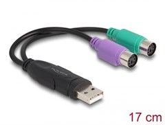 Delock 61051 - Delock USB zu PS/2 AdapterBesch