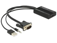 Delock 62597 - Dieser VGA zu HDMI Adapter von Delo