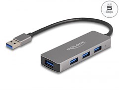 Delock 63171 - Delock 4 Port USB 3.2 Gen 1 Hub mit