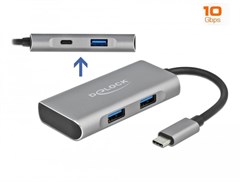 Delock 63261 - Der USB Hub von Delock kann via USB